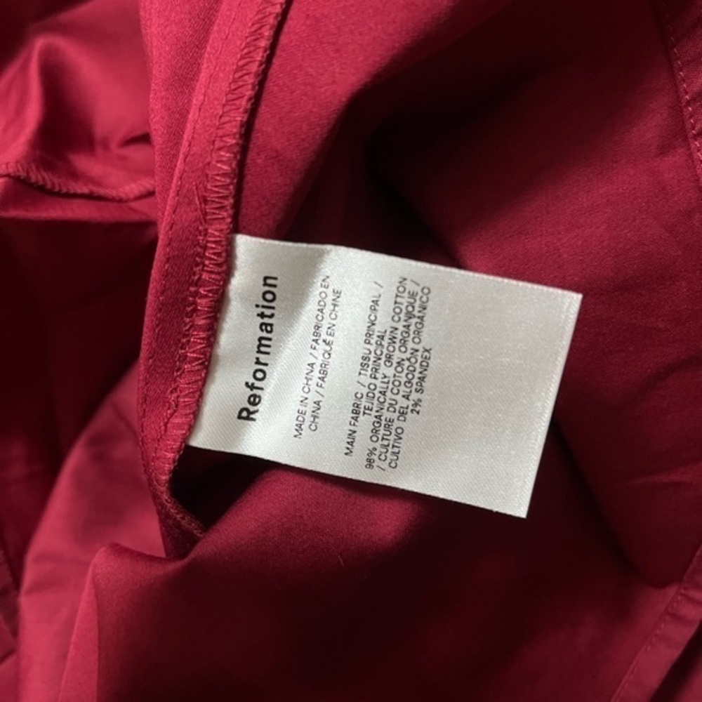 Reformation Lissa Dress - Cherry - Picture 7 of 7